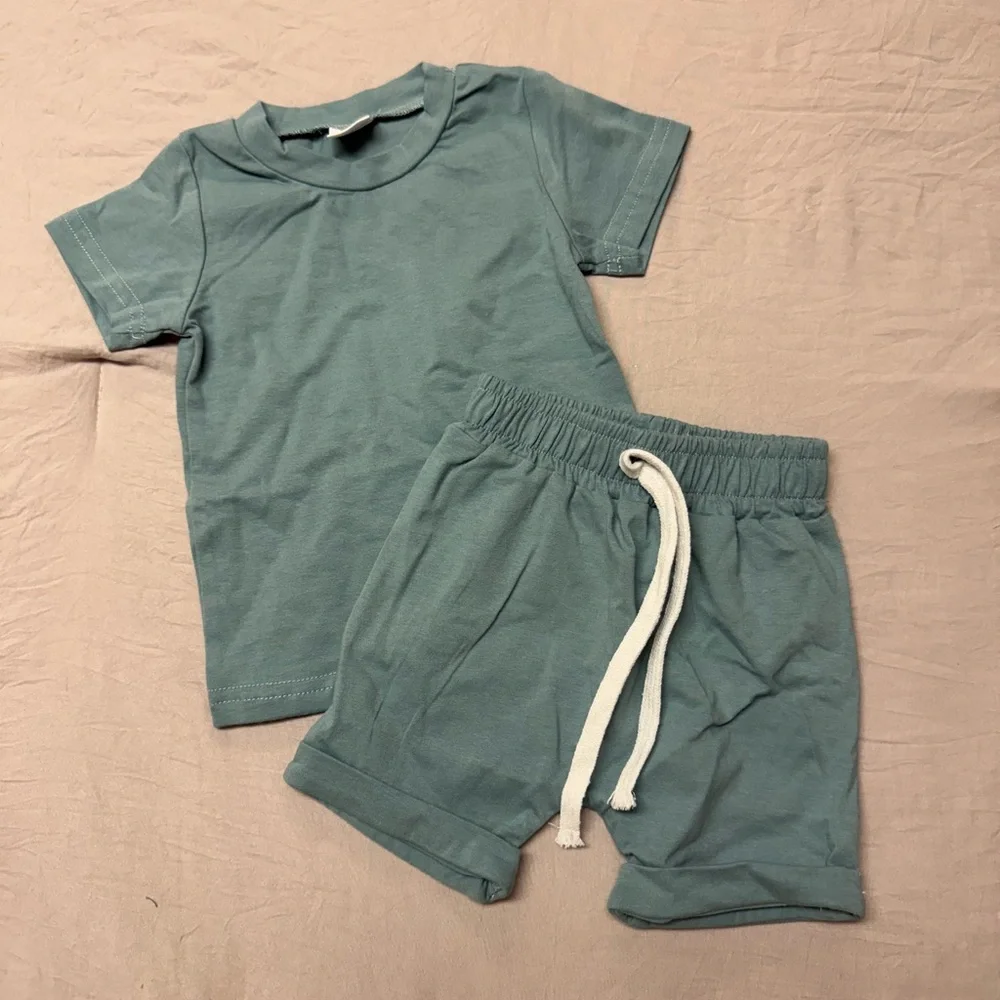 Kids Teal Matching Set